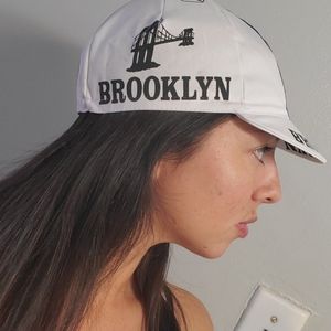 Retro Brooklyn cycling hat